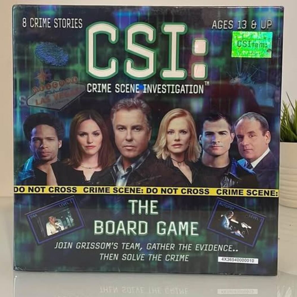 CSI: CREME SCENE INVESTIGATION THE BOARD GAME